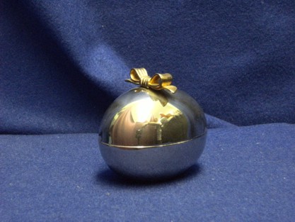 1932S Silver Plated Egg Box